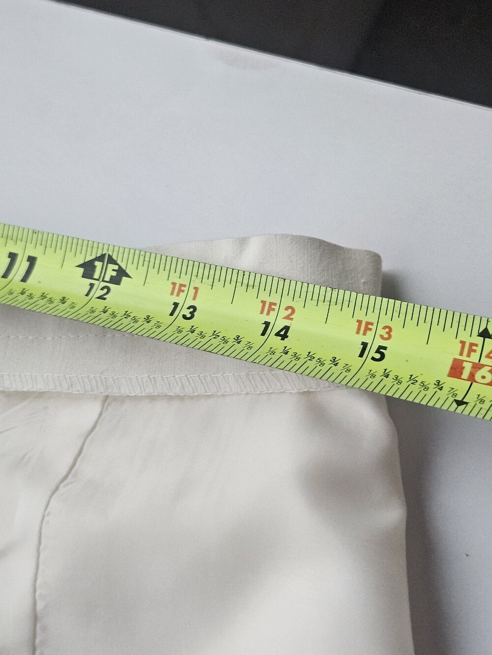 Oscar Di La Renta Vtg. Cream High Waist Long Lined Middle Slit Linen Blend Skirt - Picture 11 of 13